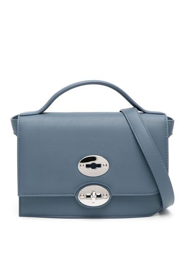 Zanellato Ella leather crossbody bag - Blu