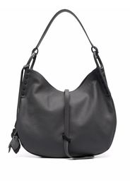 Zanellato grained leather tote bag - Grigio