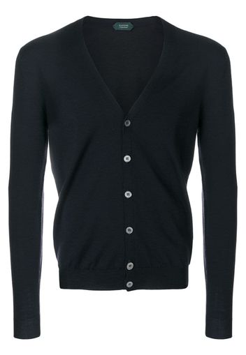 V-neck cardigan