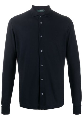 regular-fit cotton shirt