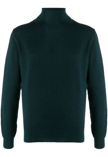 roll neck cotton jumper