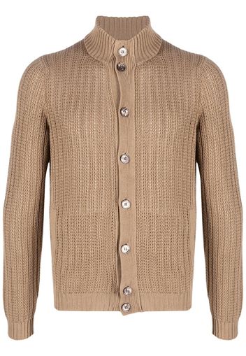 Zanone Cardigan - Marrone