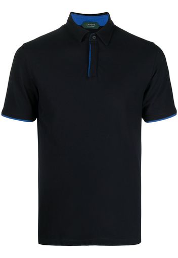 Zanone short-sleeve polo shirt - Blu