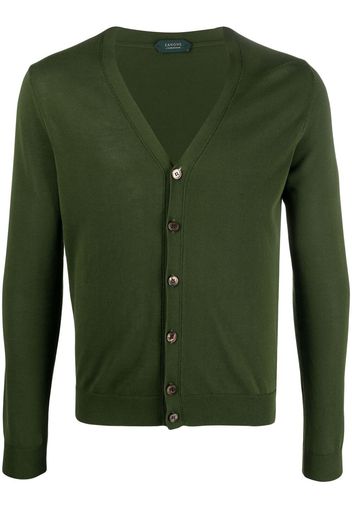 Zanone Cardigan - Verde