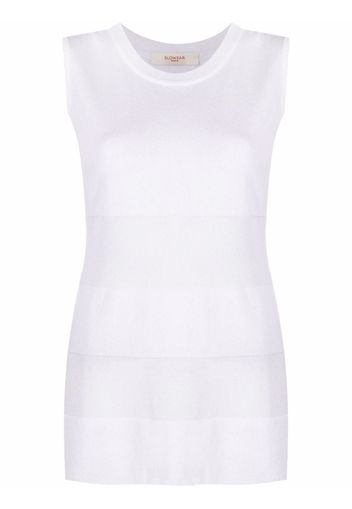 Zanone Top a righe - Bianco