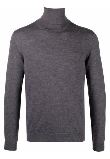 Zanone roll-neck wool jumper - Grigio