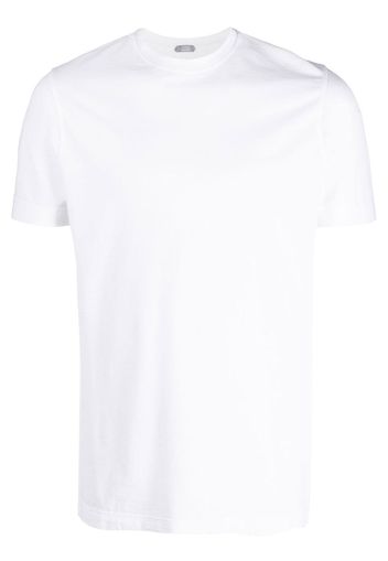 Zanone plain cotton T-shirt - Bianco
