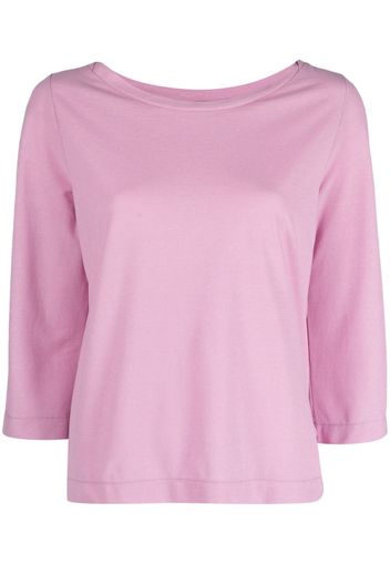 Zanone T-shirt a maniche lunghe - Rosa