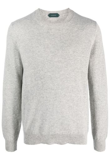 Zanone alpaca wool-blend sweater - Grigio