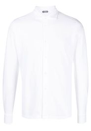 Zanone button-down fastening shirt - Bianco