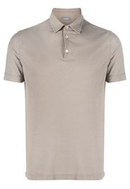 Zanone short-sleeved polo shirt - Toni neutri