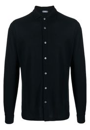 Zanone button-down fastening shirt - Blu