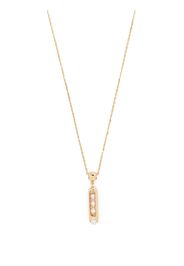 Collana con pendente Melody in oro 18kt e perle Akoya