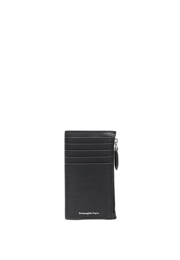 Zegna textured-leather wallet - Nero