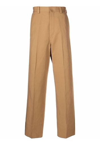 Zegna utility straight-leg trousers - Toni neutri