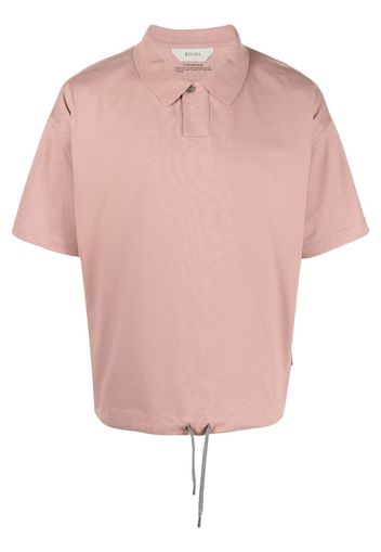 Zegna Polo con coulisse - Rosa