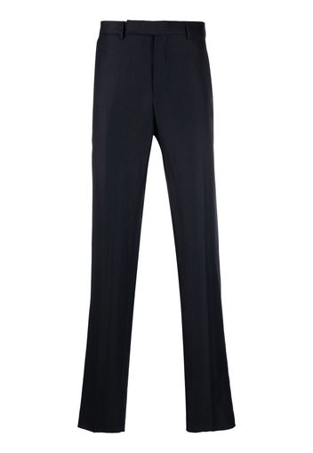 Zegna tailored straight-leg trousers - Blu