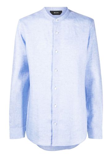 Zegna Camicia a maniche lunghe - Blu