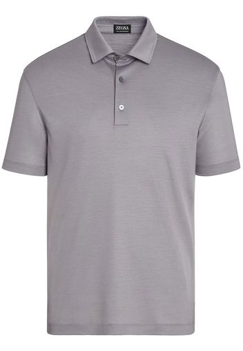 Zegna Polo a maniche corte - Grigio