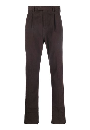 Zegna straight-leg trousers - Marrone