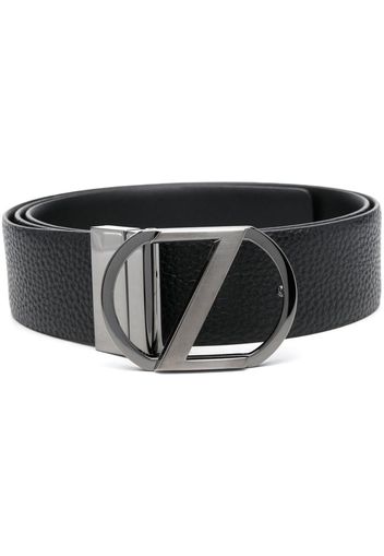 Zegna logo-plaque buckle belt - 999 ASSORTED