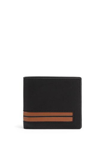 Zegna bi-fold leather wallet - Nero