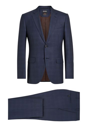 Zegna Prince of Wales check suit - Blu