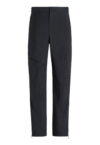 Zegna Pantaloni con zip - Nero