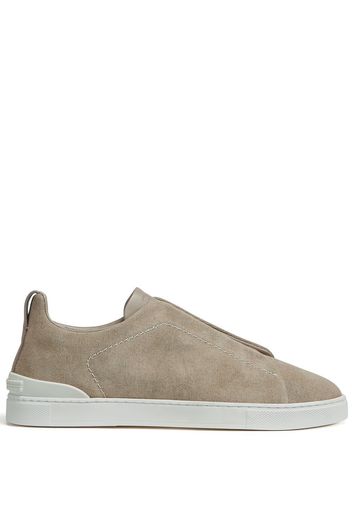 Zegna Sneakers Triple Stitch™ - Marrone