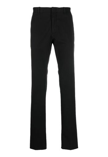 Zegna slim-cut leg tailored trousers - Nero