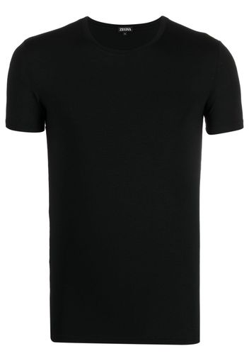 Zegna short-sleeved stretch-modal T-shirt - Nero