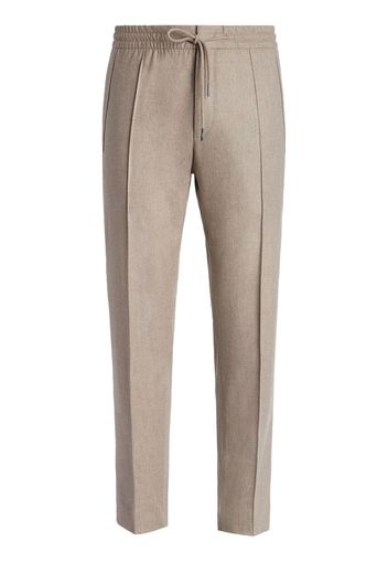 Zegna Joggers con coulisse - Toni neutri