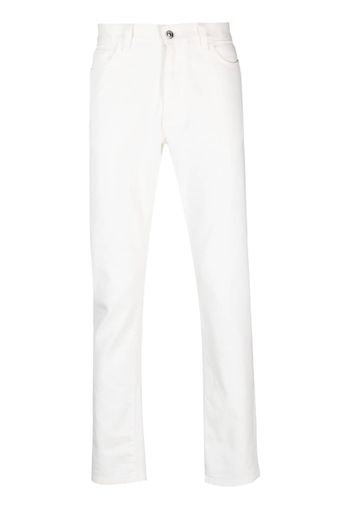 Zegna mid-rise straight-leg jeans - Bianco