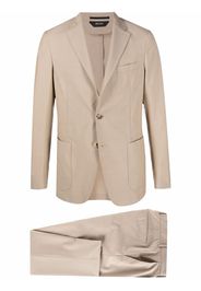 Zegna single-breasted suit - Toni neutri