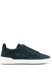 Zegna Triple Stitch slip-on sneakers - Verde