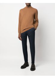 Zegna high-neck cashmere jumper - Marrone