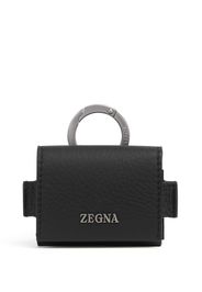 Zegna logo-plaque AirPods Pro case - Nero