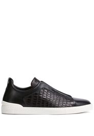 Zegna Sneakers goffrate - Nero