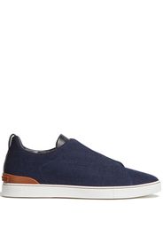 Zegna Triple Stitch™ low-top sneakers - Blu