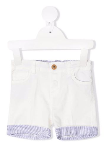Zhoe & Tobiah stripe-print shorts - Bianco