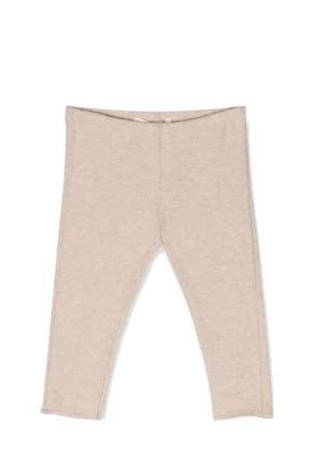 Zhoe & Tobiah slim-cut fine-knit leggings - Toni neutri