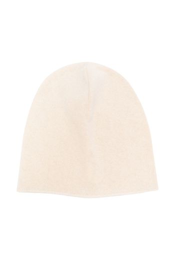 Zhoe & Tobiah knitted cotton-blend beanie - Toni neutri