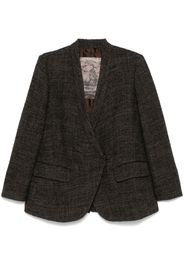 Ziggy Chen Blazer bouclé - Nero
