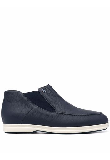 Zilli ankle leather boots - Blu