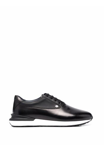 Zilli leather low-top trainers - Nero