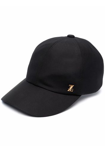 Zilli logo-print cotton cap - Nero