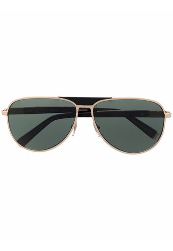 Zilli tinted aviator sunglasses - Nero