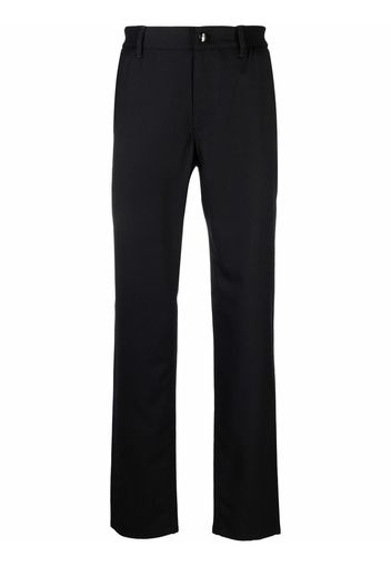 Zilli mid-rise straight-leg trousers - Nero