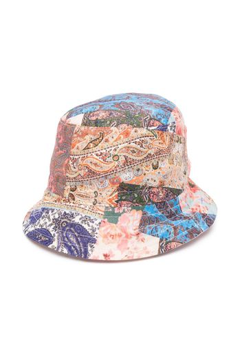 ZIMMERMANN Kids reversible paisley-print bucket hat - Rosa