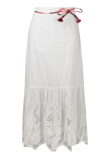 Lulu broderie anglaise midi skirt